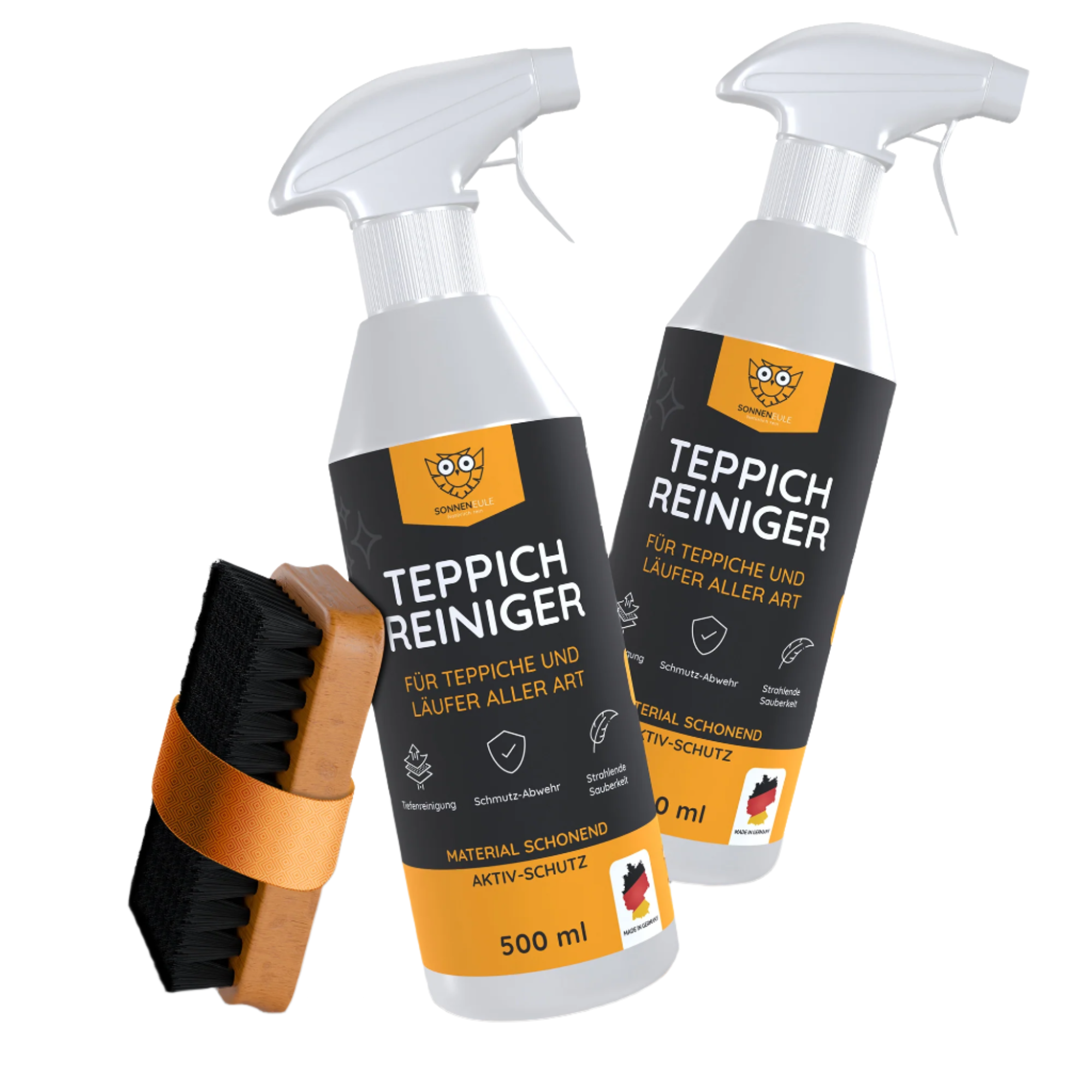 Sonneneule Teppichreiniger Set 2